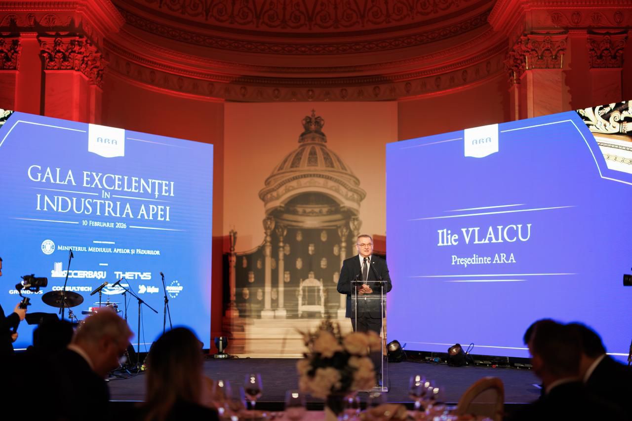 Peste 170 de invitați la Gala Excelenței în Industria Apei. Sectorul apei, între investiții record și nevoia unei strategii naționale coerente