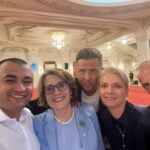Hubert Thuma cu Alina Gorghiu - Nicoleta Pauliuc - Alex Popa și George Scarlat FOTO Facebook Hubert Thuma
