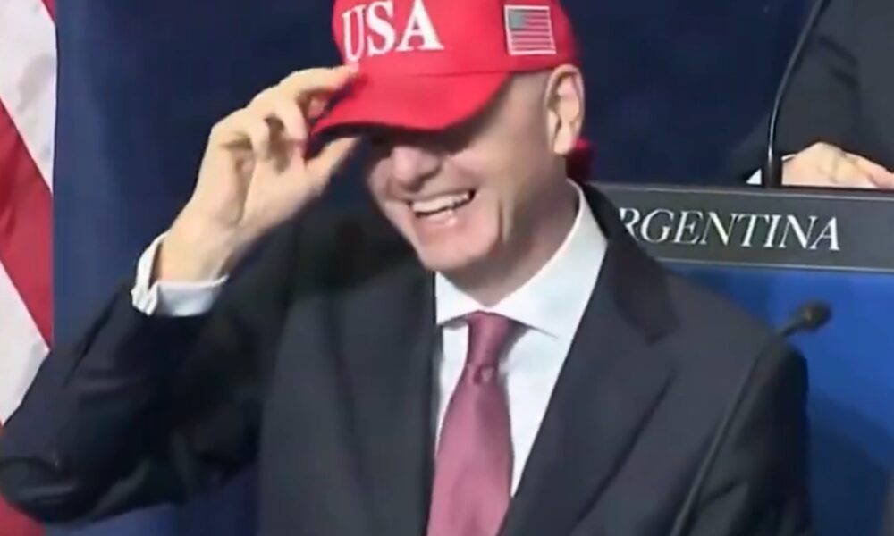 Gianni Infantino, la Consiliul pentru Pace prezidat de Donald Trump – VIDEO