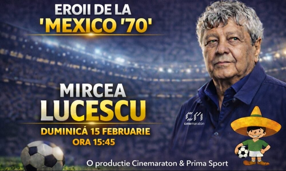 „Eroii de la Mexico ’70”, un documentar de excepție. Mircea Lucescu, eroul primului episod