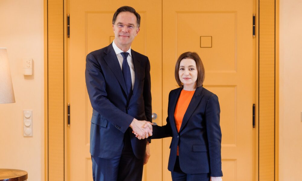 Maia Sandu a avut la Munchen întrevederi cu Marco Rubio şi cu Mark Rutte