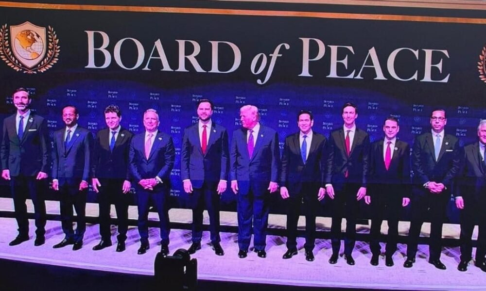 Președintele SUA l-a numit „prim-ministru” pe Nicușor Dan. Ce a mai spus Trump în discursul de deschidere a Consiliului Păcii