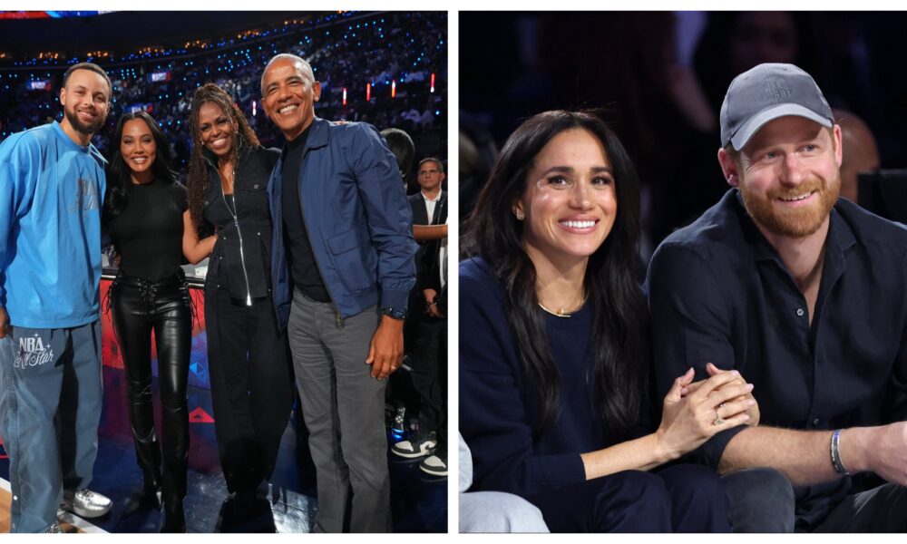 Barack Obama şi prinţul Harry, prezenţi la NBA All Star Game – VIDEO