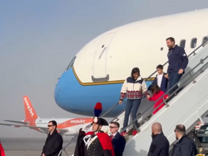 JD Vance a ajuns la Milano pentru Jocurile Olimpice de Iarnă