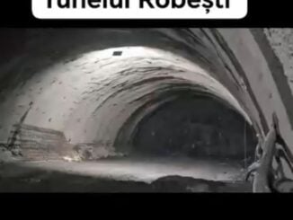 VIDEO Imagini spectaculoase de pe cel mai provocator tronson al autostrăzii care străpunge Carpații