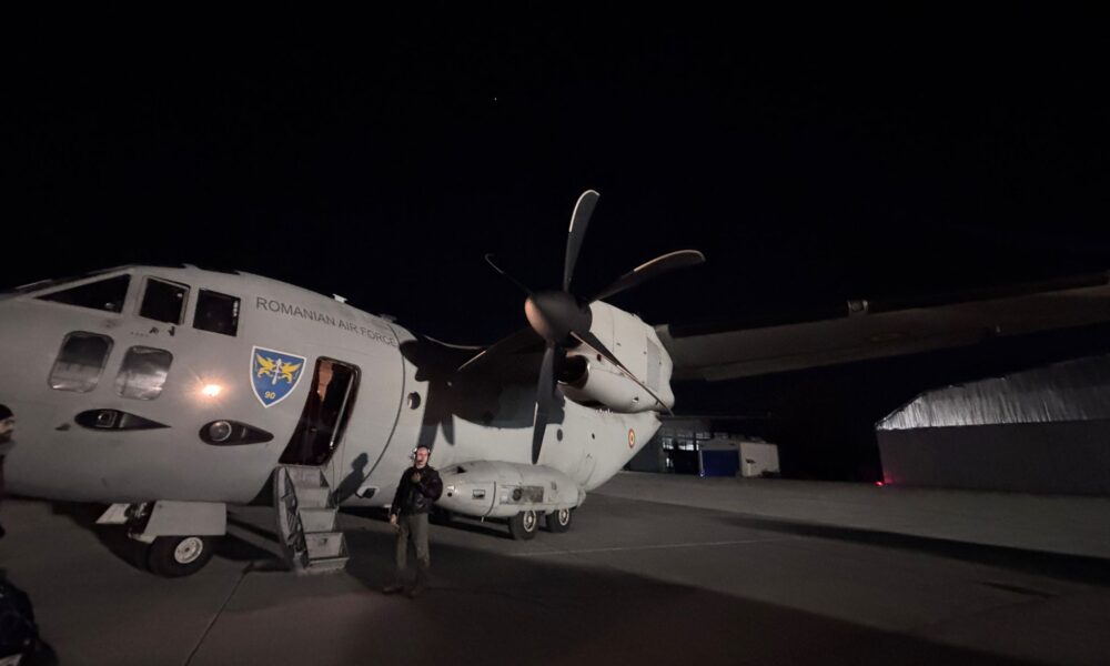 VIDEO Cum a fost zborul cu Spartanul, devenit avion prezidențial – REPORTAJ