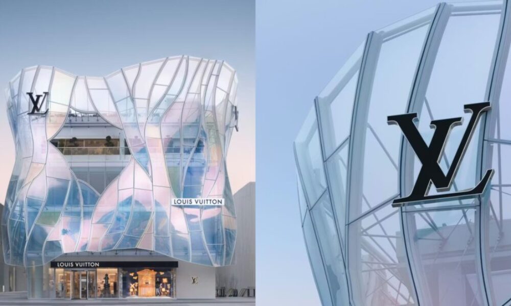 Spectacol de opulență în inima Beijingului. Noul templu Louis Vuitton