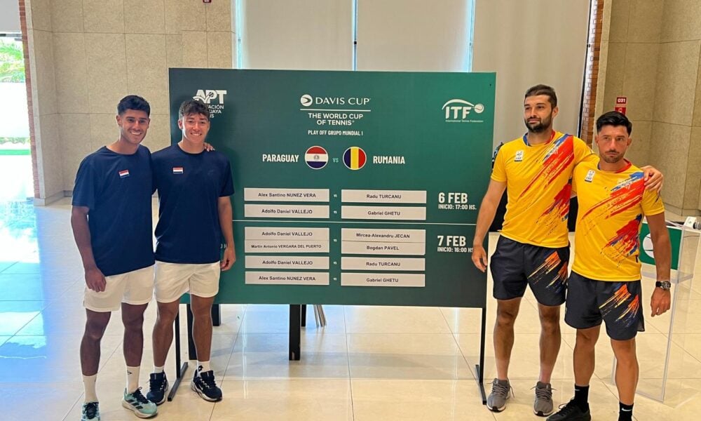 Cupa Davis: România, învinsă de Paraguay