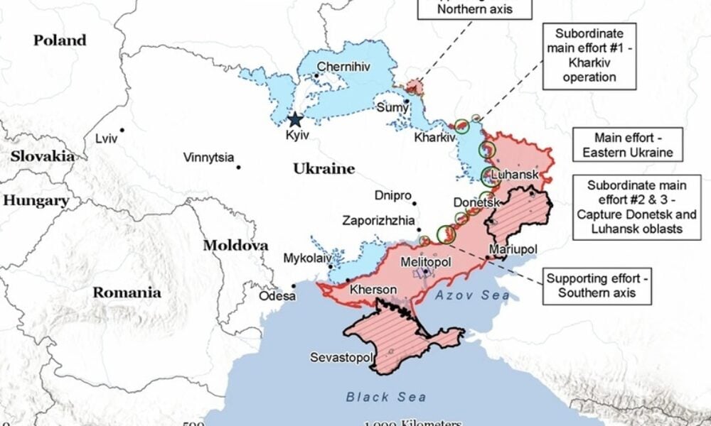 Rusia accelerează ofensiva. Avans dublu în Ucraina în doar o lună