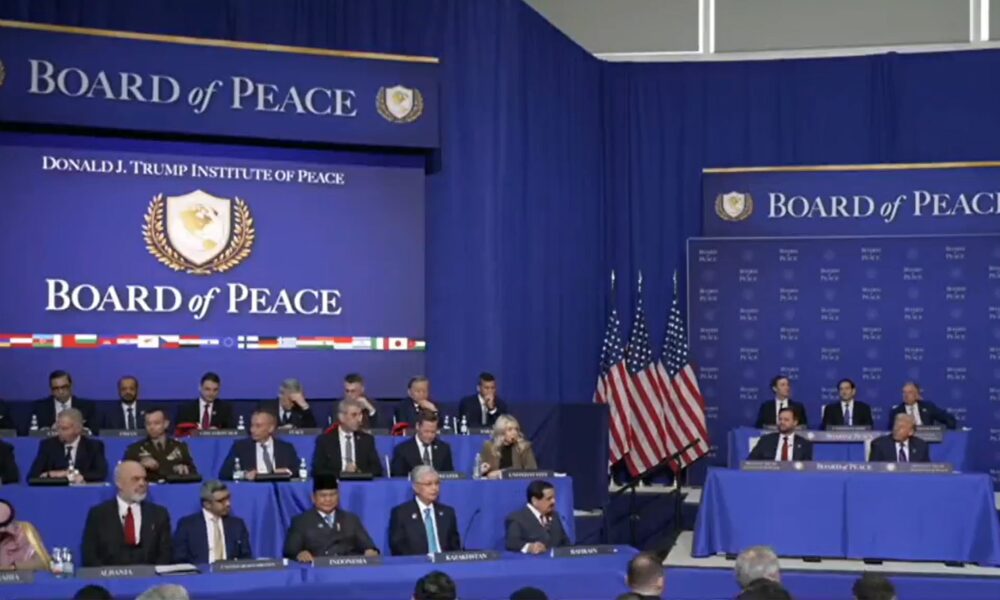 VIDEO. Nicușor Dan, față în față cu Trump: Cred că toată lumea își dorește pace
