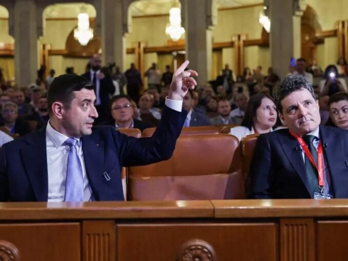 Simion, înainte ca Nicușor Dan să desemneze un premier: Parlamentarii AUR nu intră în sala de vot