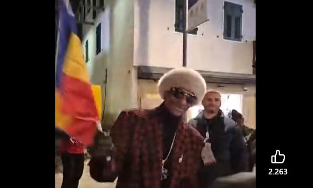 Snopp Dog a fluturat steagul românesc VIDEO