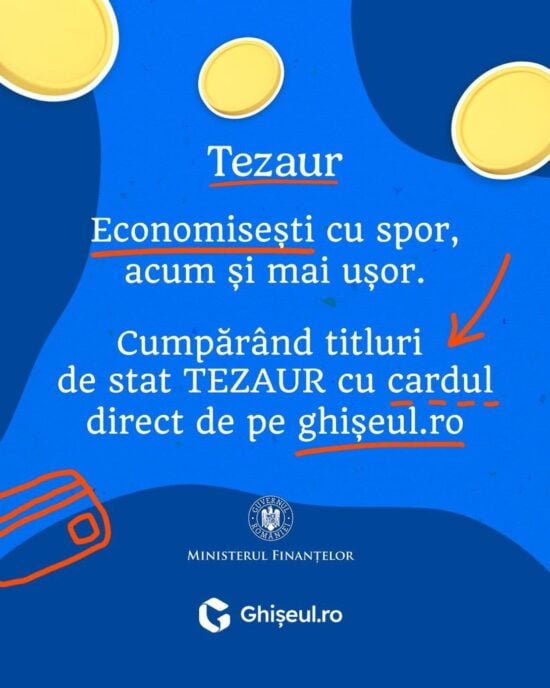 Tezaur 2026: Dobânzi neimpozabile de până la 7%
