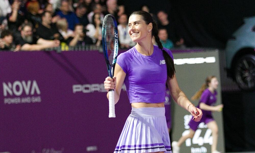 Imagini rare de la finala Transylvania Open cu Sorana campioană 