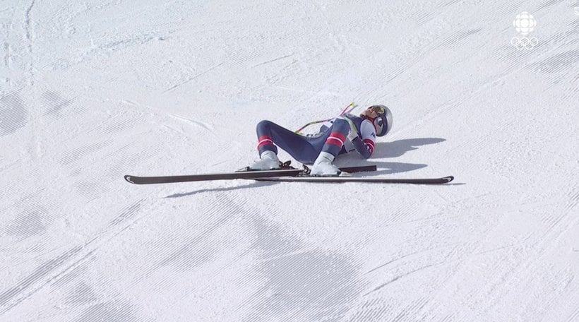VIDEO Schioarea Lindsey Vonn, accident grav la JO de Iarnă, la 13 secunde după start. A fost preluată cu elicopterul