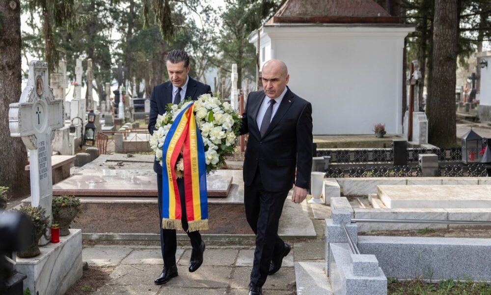 Omagiu adus artizanilor Unirii: Ilie Bolojan, vizită la Cernica