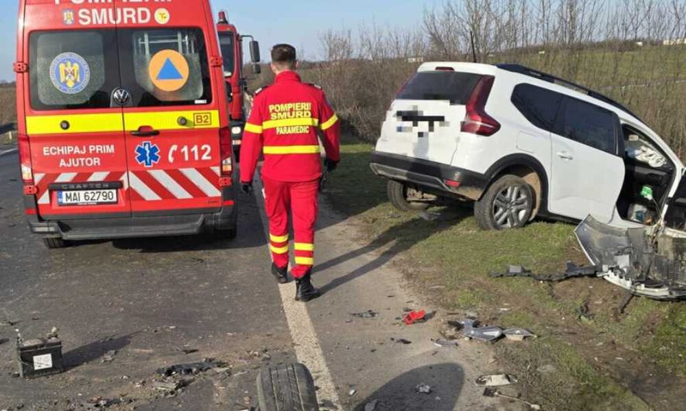 Accident mortal pe DN6. Un bărbat și-a pierdut viața, iar altul a fost rănit