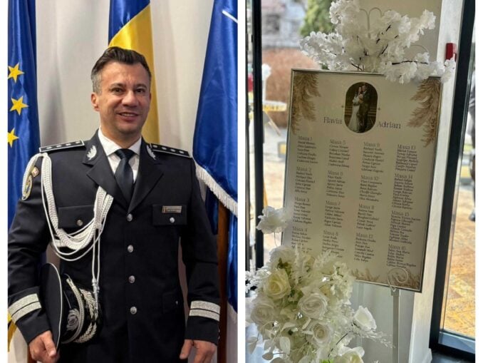 Legături bolnăvicioase la Bacău. Primarul, fratele șefului SIE, afaceriști și politicieni certați cu legea, la nunta șefului poliției, el însuși controversat