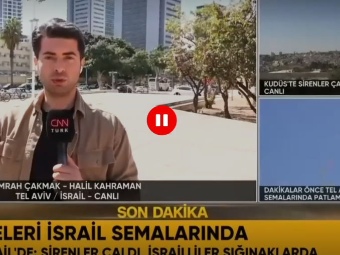 Echipa CNN Turcia, reținută în Israel