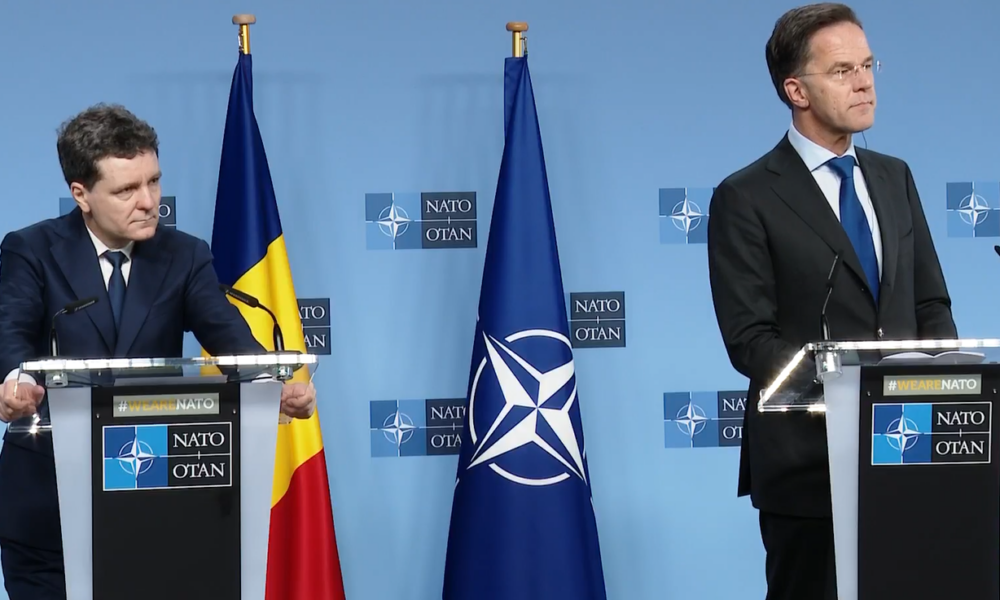 „România e mai sigură prin prezența de trupe americane”. Cum văd Nicușor Dan și Mark Rutte amenințarea Iranului