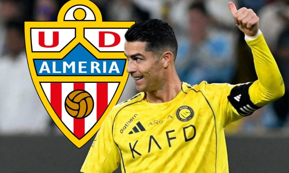 Numărul abonaților UD Almeria a crescut cu 347% după implicarea lui Cristiano Ronaldo
