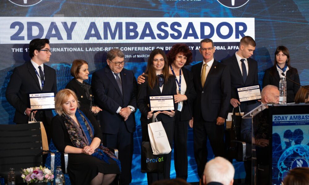 2DAY AMBASSADOR 2026 – Diplomația viitorului: tehnologie, inteligență artificială și leadership global VIDEO