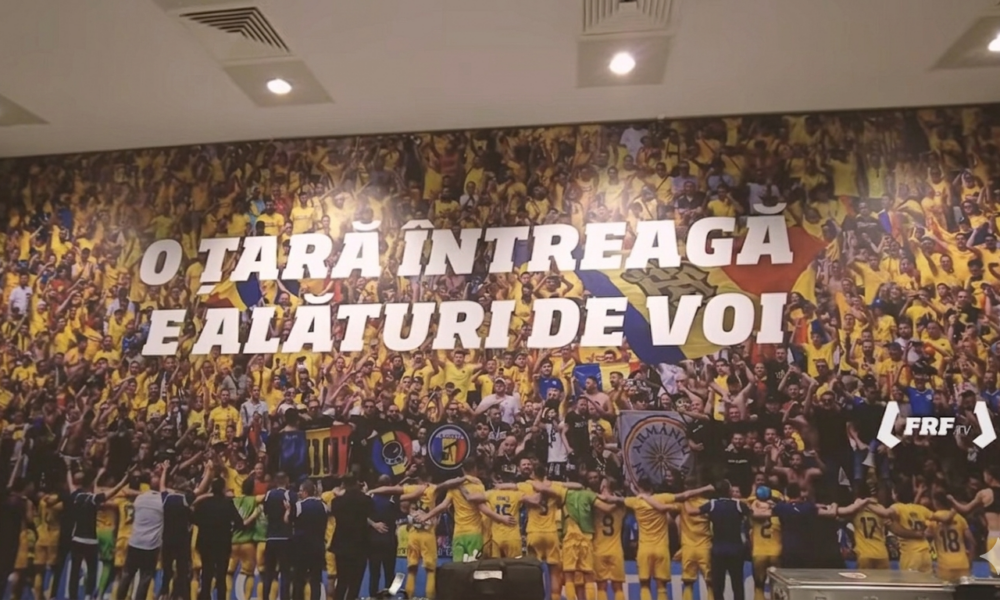Mesaje motivaționale în vestiarul României pe Beșiktaș Park – VIDEO