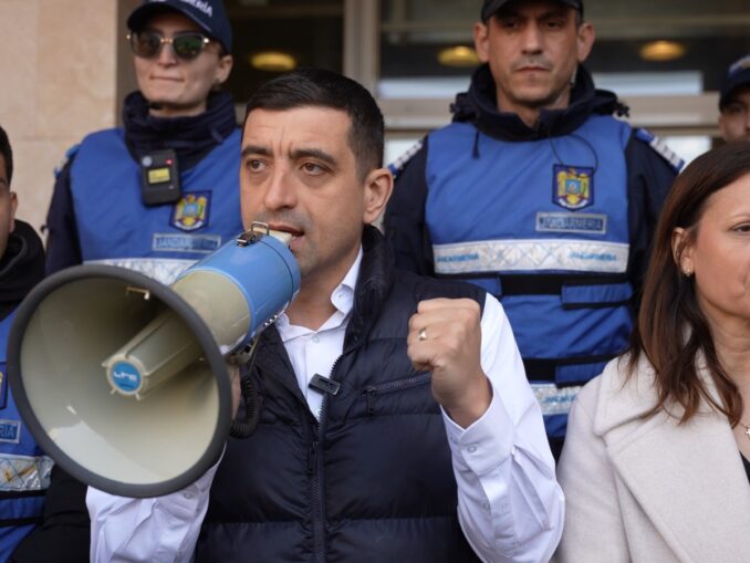 George Simion a mers la protestul minerilor din Gorj: „Suntem alături de voi până la capăt”