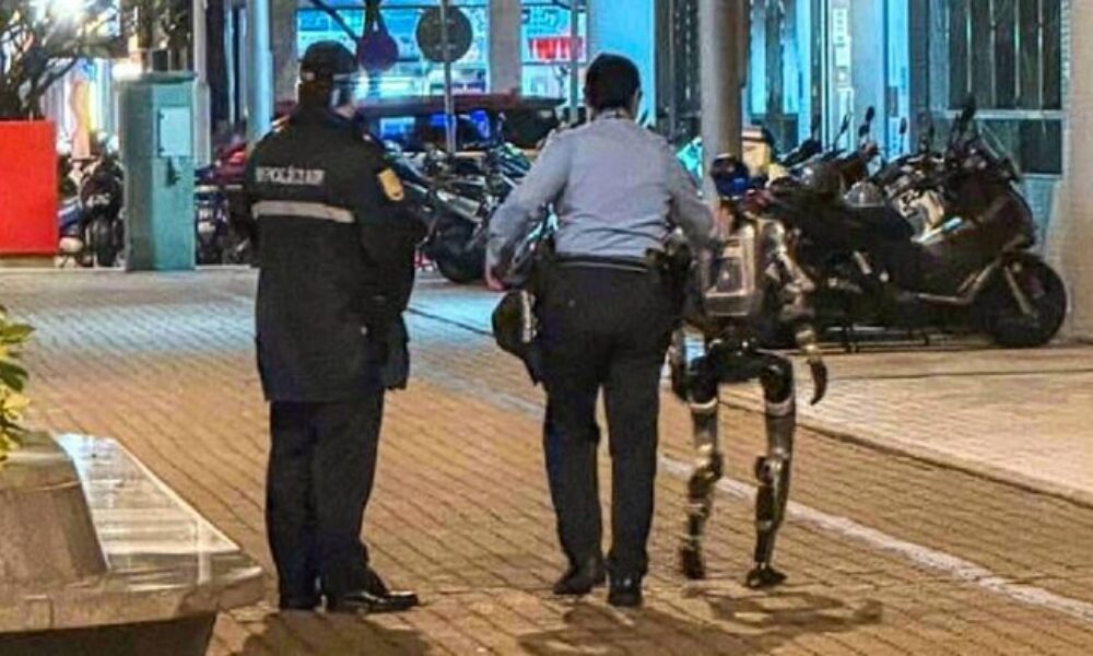 Acuzat de hărțuire, un robot a fost arestat de poliție