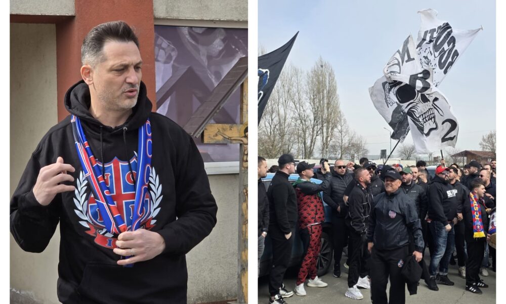Mirel Rădoi, întâmpinat de fani la baza din Berceni