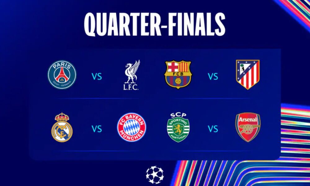 Tabloul complet al sferturilor de finală din Liga Campionilor