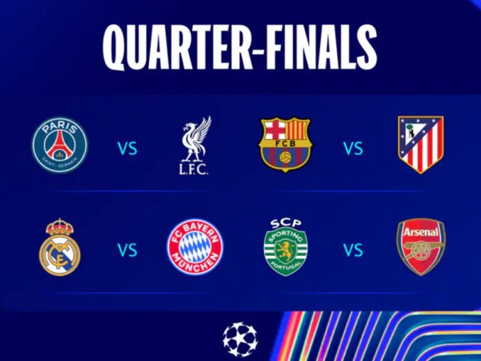Tabloul complet al sferturilor de finală din Liga Campionilor