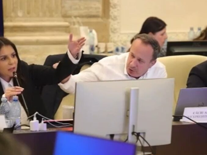 UPDATE PNL sesizează CNCD după ce Câciu a urlat și i-a dat peste mână unei senatoare liberale: „Mi-am cerut scuze”