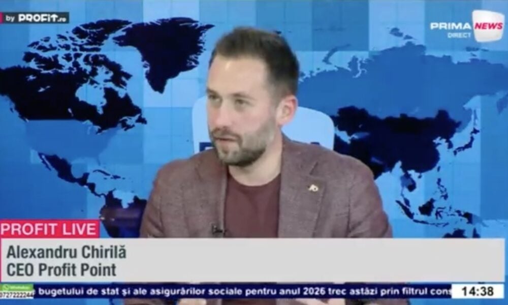 Alexandru Chirilă: „Să rămâi pe margine este o greșeală fundamentală”. Strategii pentru investitori, explicate la Prima News TV
