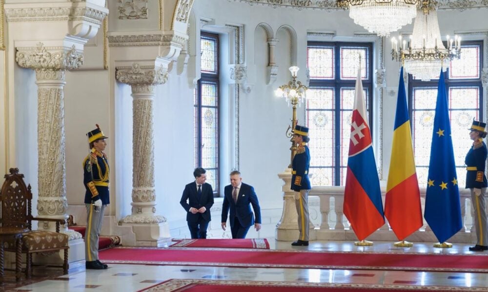 Premierul Slovaciei, vizită în România. S-a văzut cu Nicușor Dan și Bolojan VIDEO