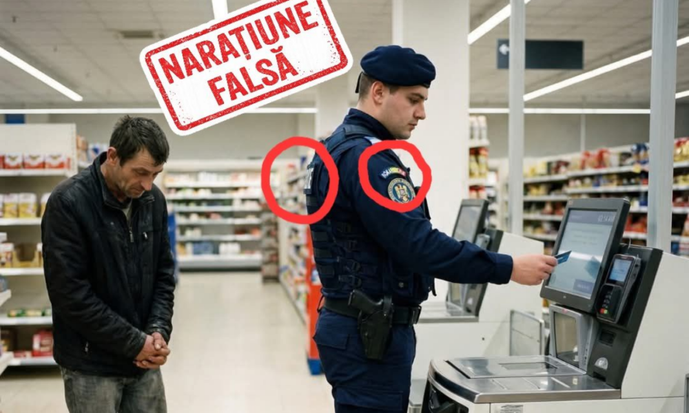 Jandarmeria dezminte încă un fake de tipul „Sunt George și sunt real”