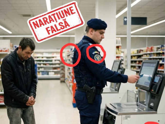 Jandarmeria dezminte încă un fake de tipul „Sunt George și sunt real”