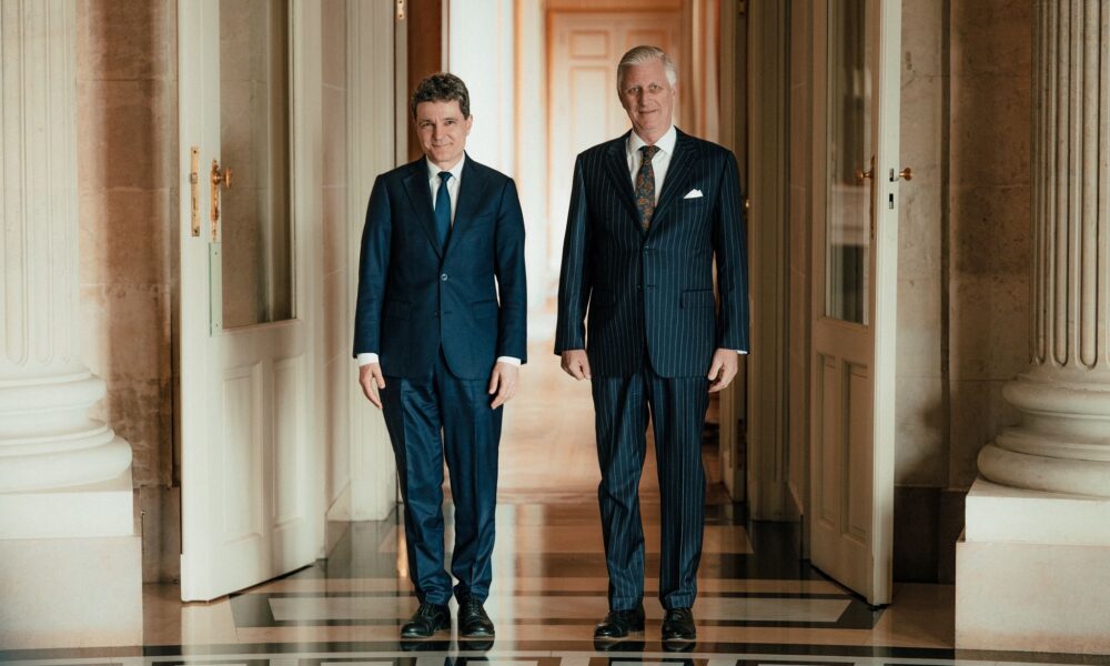Președintele Nicușor Dan, la castelul regal