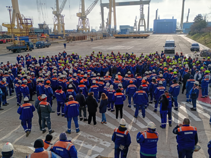 Guvernul pregătește ajutoare de urgență pentru angajații afectați de falimentul Șantierului Naval Mangalia