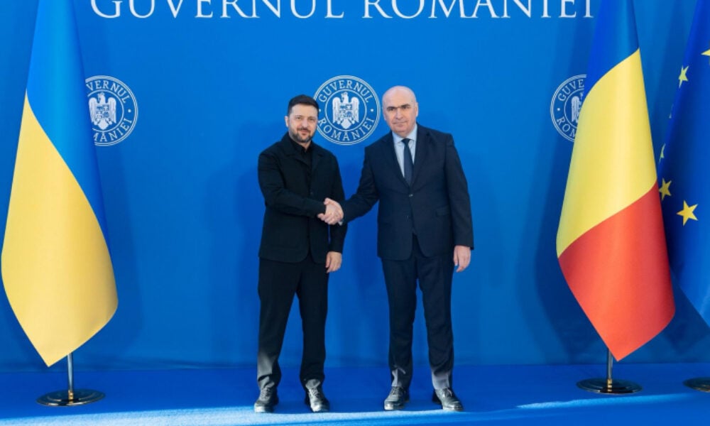 Ce s-a întâmplat la întrevederea dintre Bolojan și Zelenski