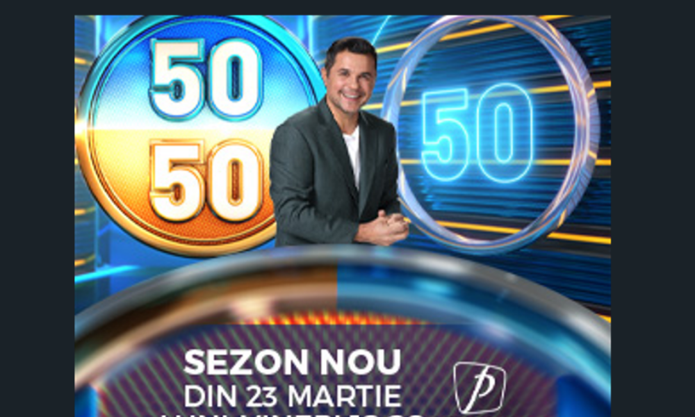 Prima Tv: Start nou la 50/50. Ediții speciale dedicate meciului Turcia–România VIDEO
