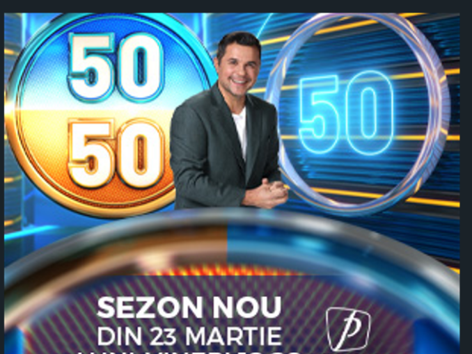 Prima Tv: Start nou la 50/50. Ediții speciale dedicate meciului Turcia–România VIDEO