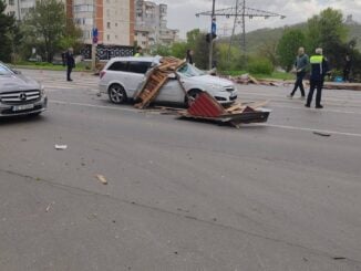 Urmările vijeliei din Iași: Copaci puși la pământ și persoane rănite