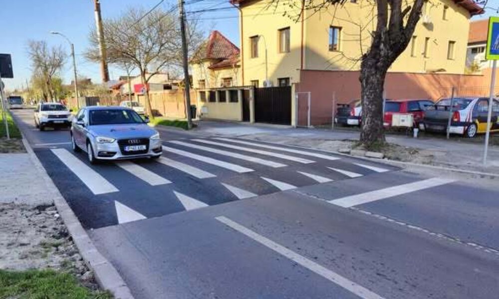 PMB crește siguranța rutieră: Treceri de pietoni supraînălțate și suprailuminate