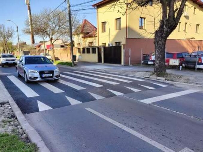 PMB crește siguranța rutieră: Treceri de pietoni supraînălțate și suprailuminate