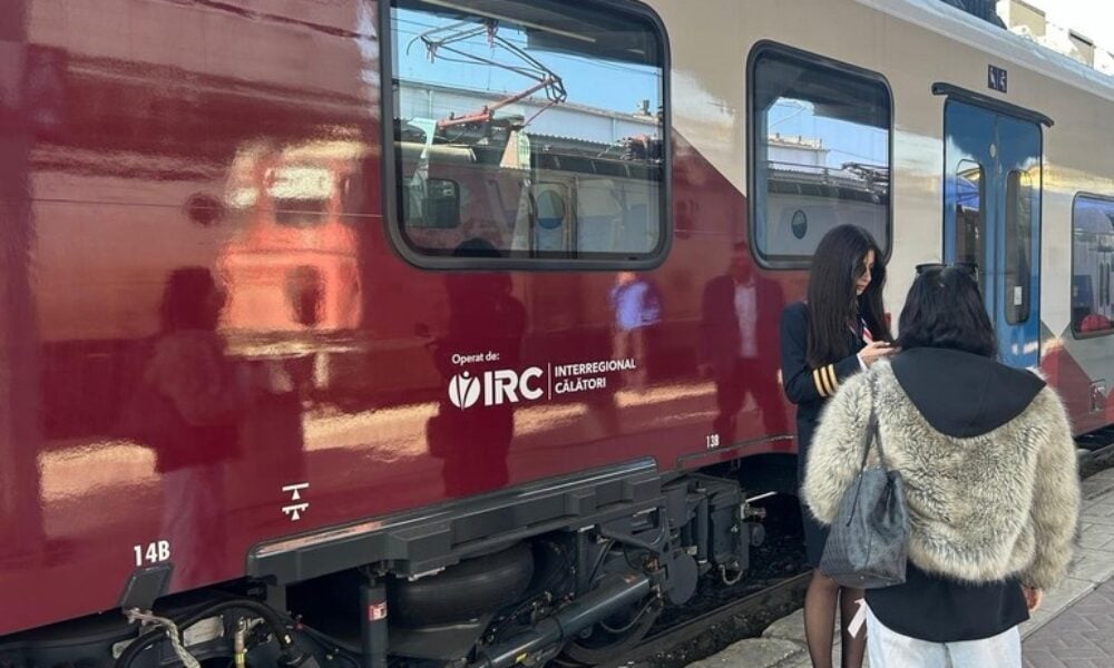 Primul tren nou Coradia Stream administrat de un operator privat circulă pe ruta București – Brașov VIDEO