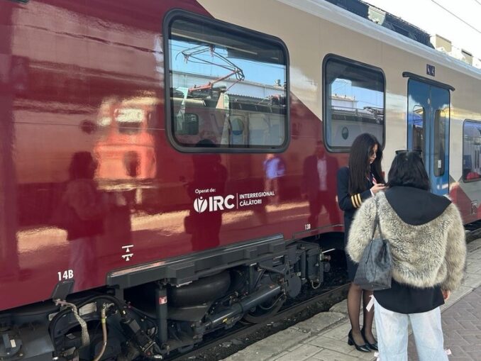 Primul tren nou Coradia Stream administrat de un operator privat circulă pe ruta București – Brașov VIDEO