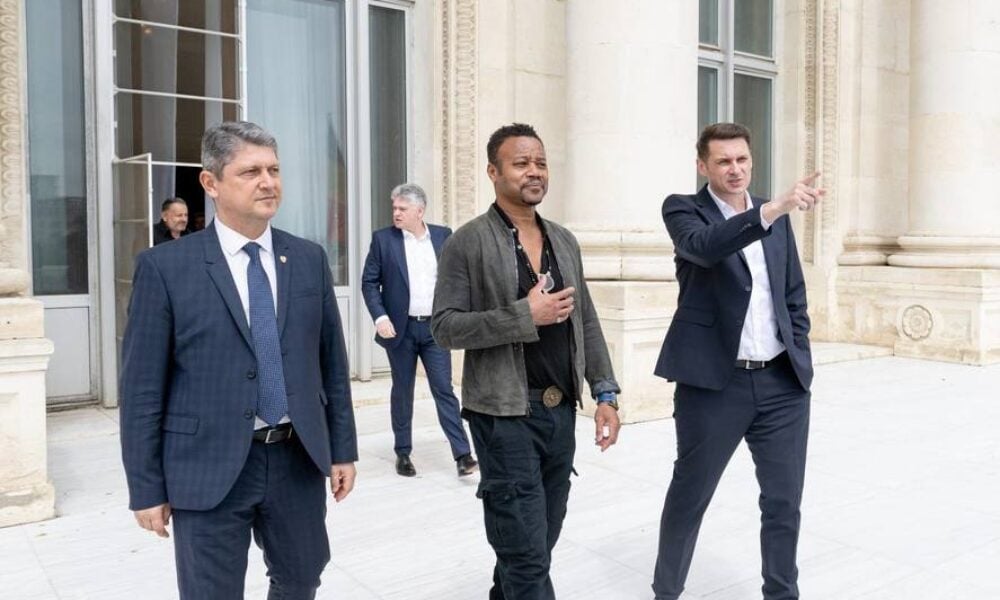 Actorul Cuba Gooding Jr., în vizită la Senatul României