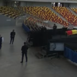 Sicriul lui Mircea Lucescu a fost depus la Arena Națională