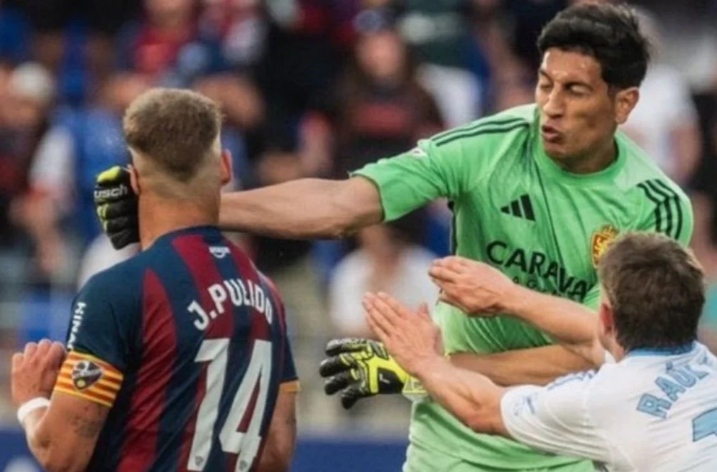 Scene huliganice în derby-ul Aragonului – VIDEO